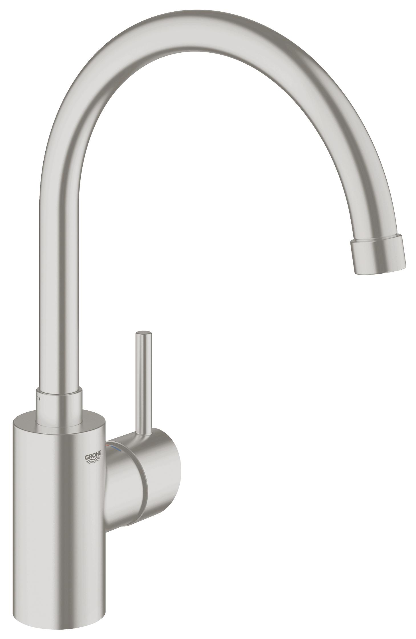 фото Смеситель для кухонной мойки grohe concetto new 32661dc1 металл