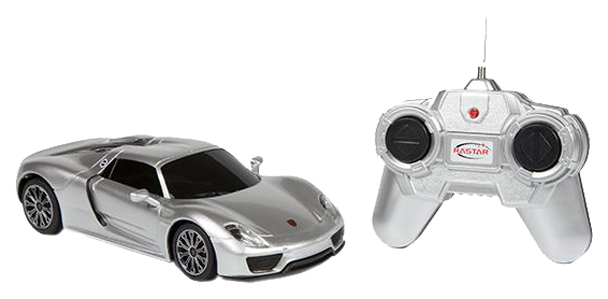 

Радиоуправляемая машинка Rastar Porsche 918 Spyder 1:24 71400