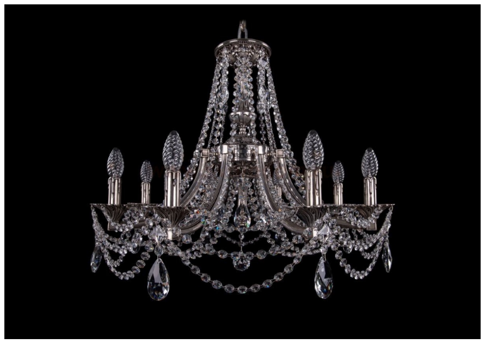 

Люстра подвесная Bohemia Ivele Crystal 1771/8/220/C/NB, 1771/8/220/C/NB