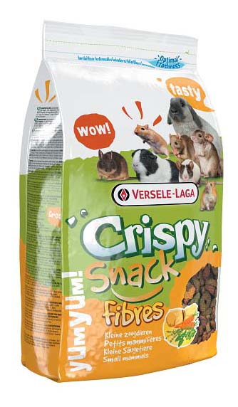 Сухой корм для грызунов Versele-Laga Crispy Snack Fibres с клетчаткой, 650 г