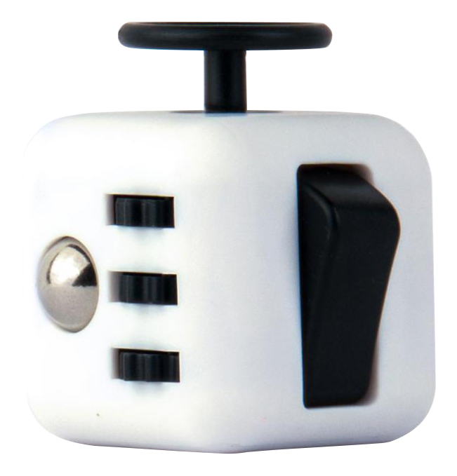 фото Игрушка-антистресс fidget cube white