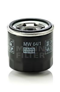 фото Фильтр масляный двигателя mann-filter mw64/1