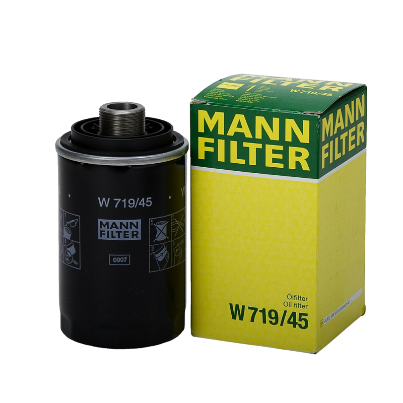 фото Фильтр масляный двигателя mann-filter w719/45