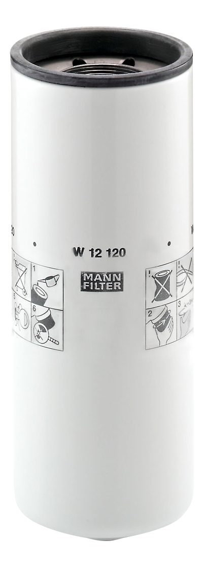 фото Фильтр масляный двигателя mann-filter w12120