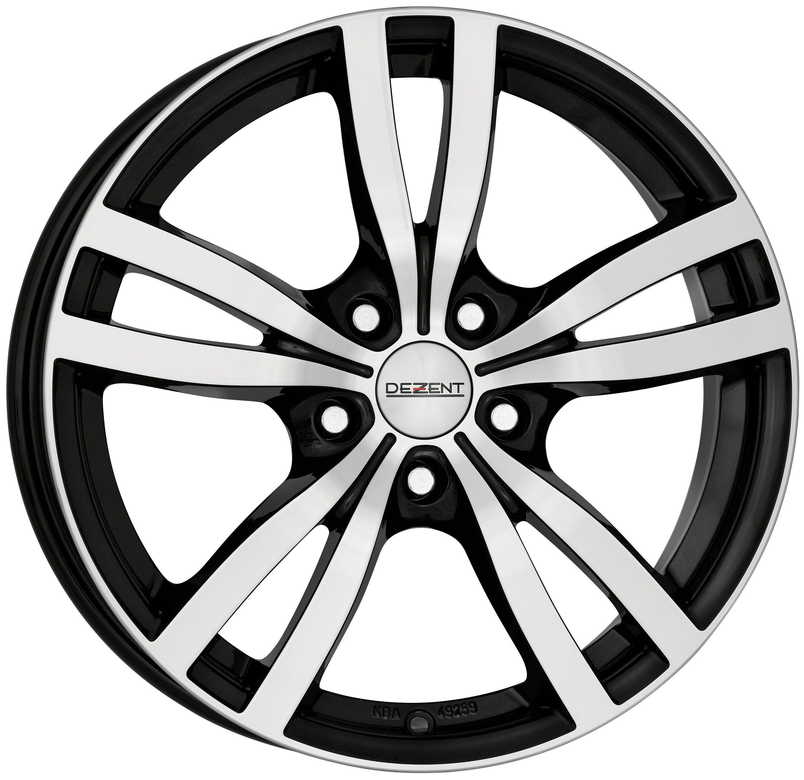 

Колесный диск DEZENT TC dark R16 6.5J PCD5x108 ET50 D70.1 (TTCZHBP50), tTCZHBP50