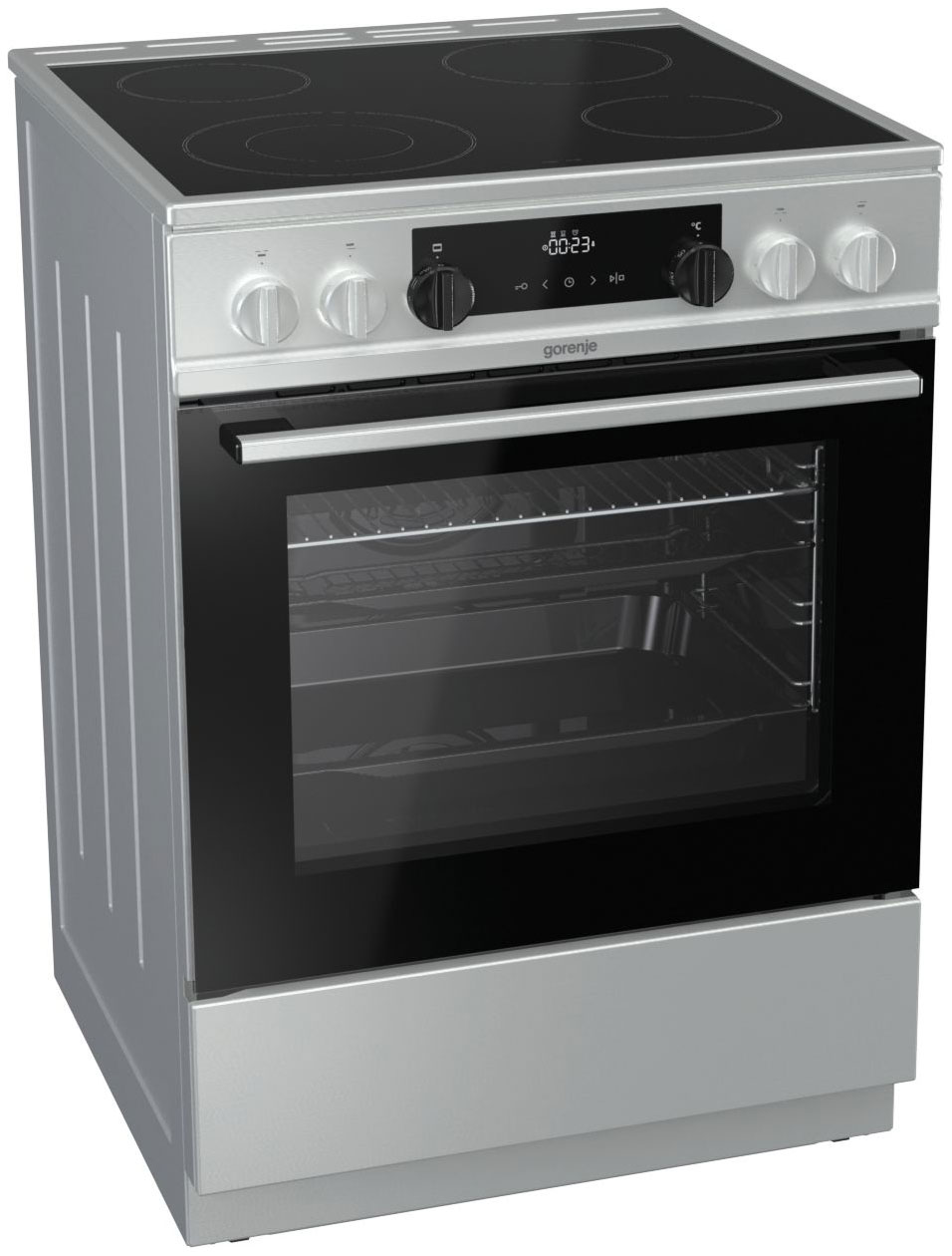 фото Электрическая плита gorenje ec6341xc silver