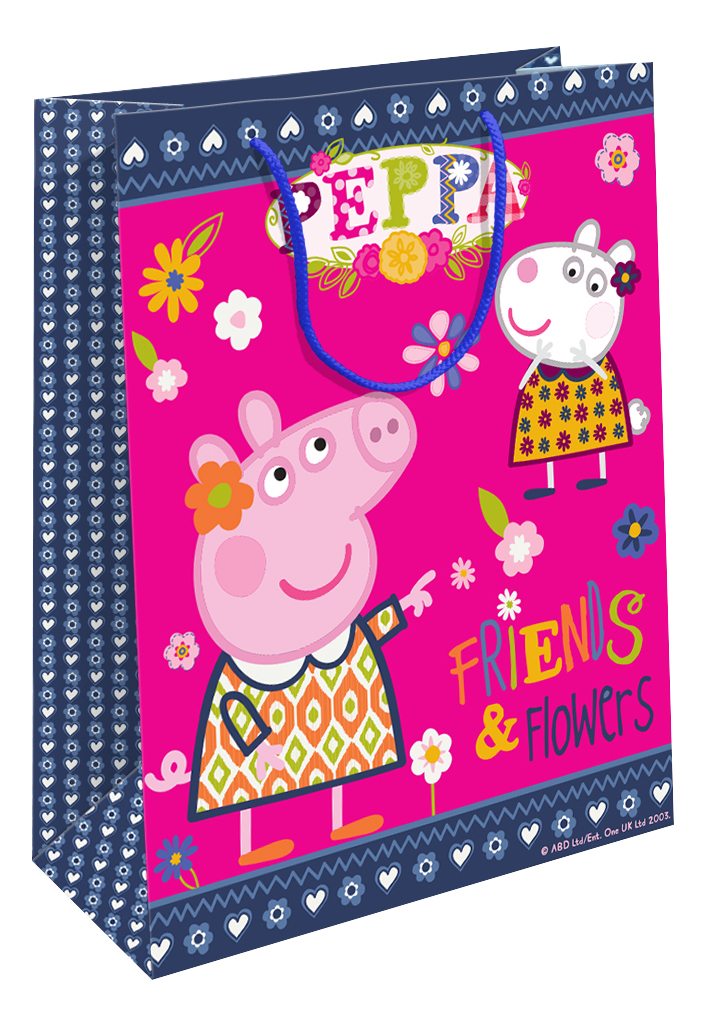 

Пакет подарочный Пеппа и Сьюзи Peppa Pig 33175, Пеппа и Сьюзи