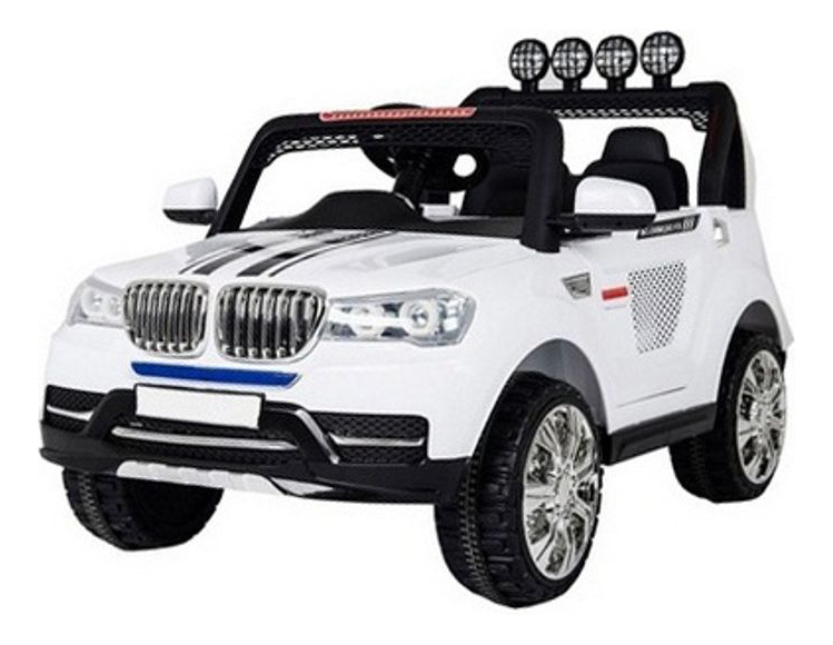 

Электромобиль BMW белый RIVERTOYS, BMW белый