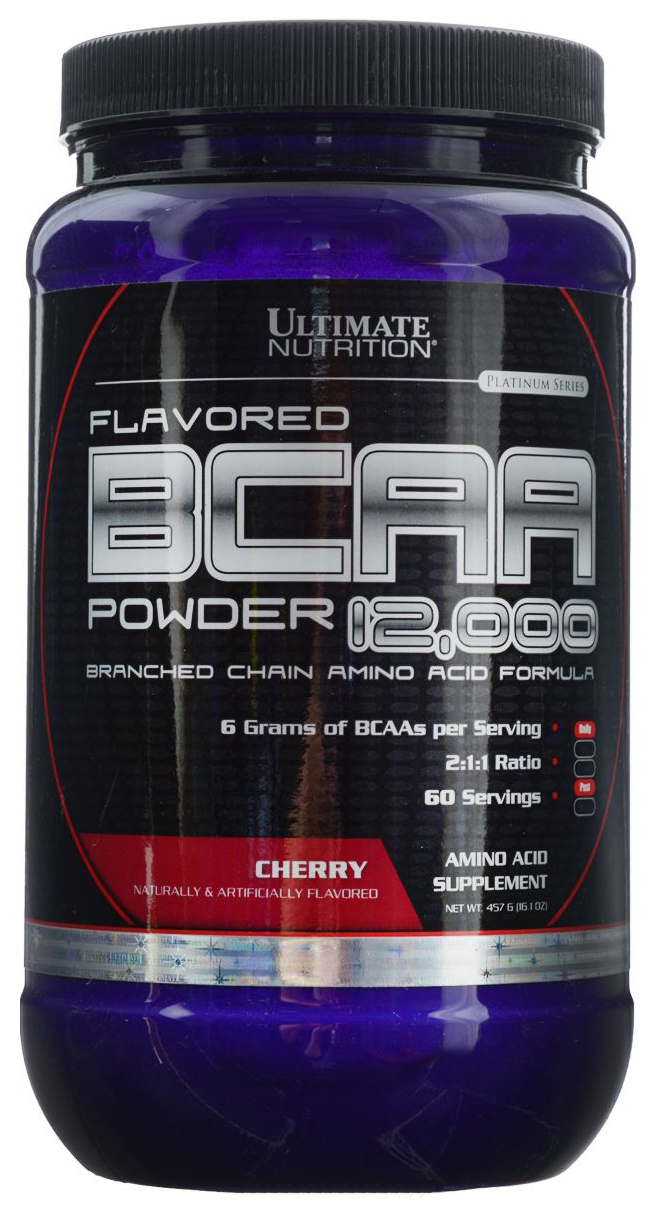 Ultimate Nutrition BCAA 12000 457 г, cherry
