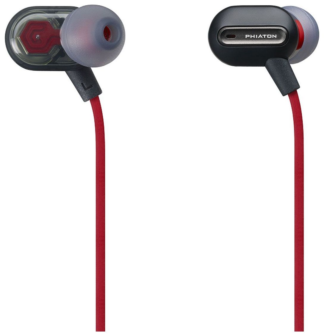 фото Наушники phiaton ms 300 ba red/black