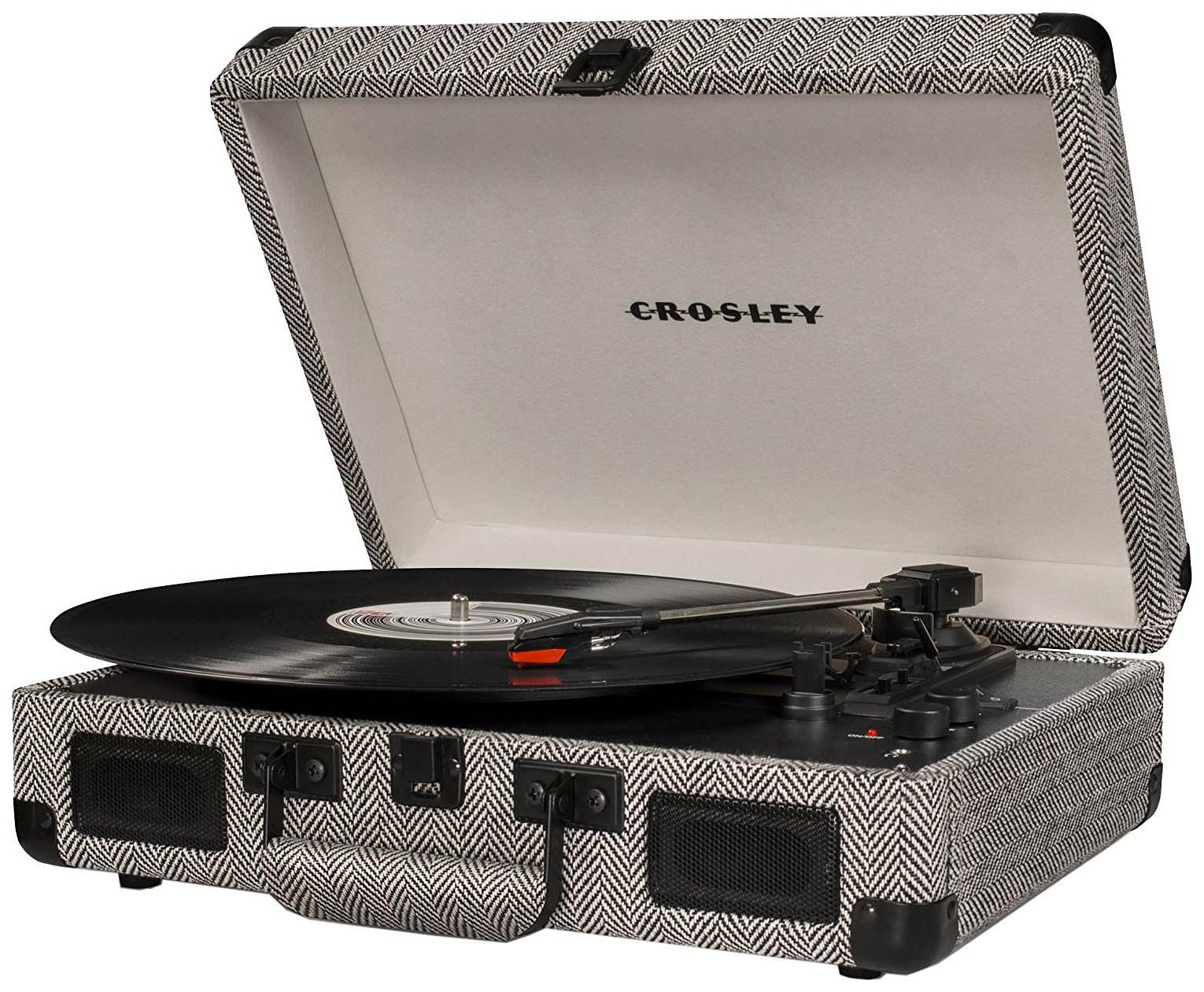 фото Проигрыватель виниловых пластинок crosley cruiser deluxe cr8005d-hb dark grey