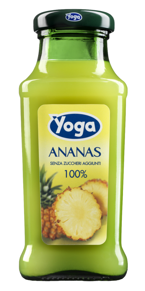 Фруктовый сок Yoga ананасовый восстановленный 0.2 л