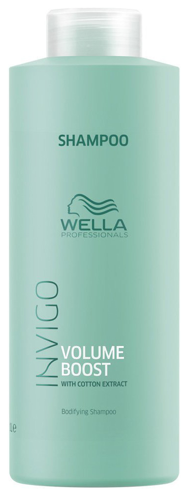 Шампунь Wella Professionals Volume Boost Shampoo 1000 мл шампунь для объема volume shampoo pncottr4060 1000 мл