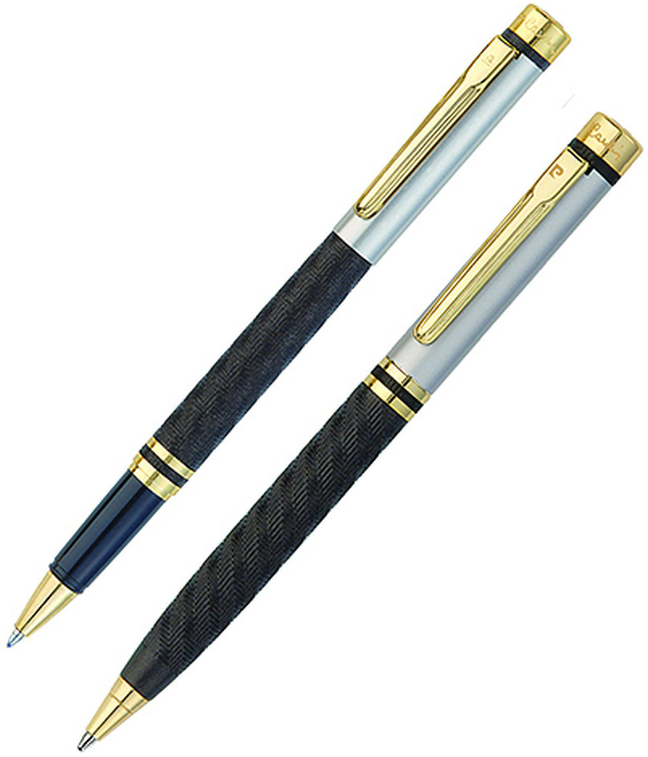 Набор подарочный Pierre Cardin Pen&Pen Matte Black шариковая ручка + ручка-роллер M