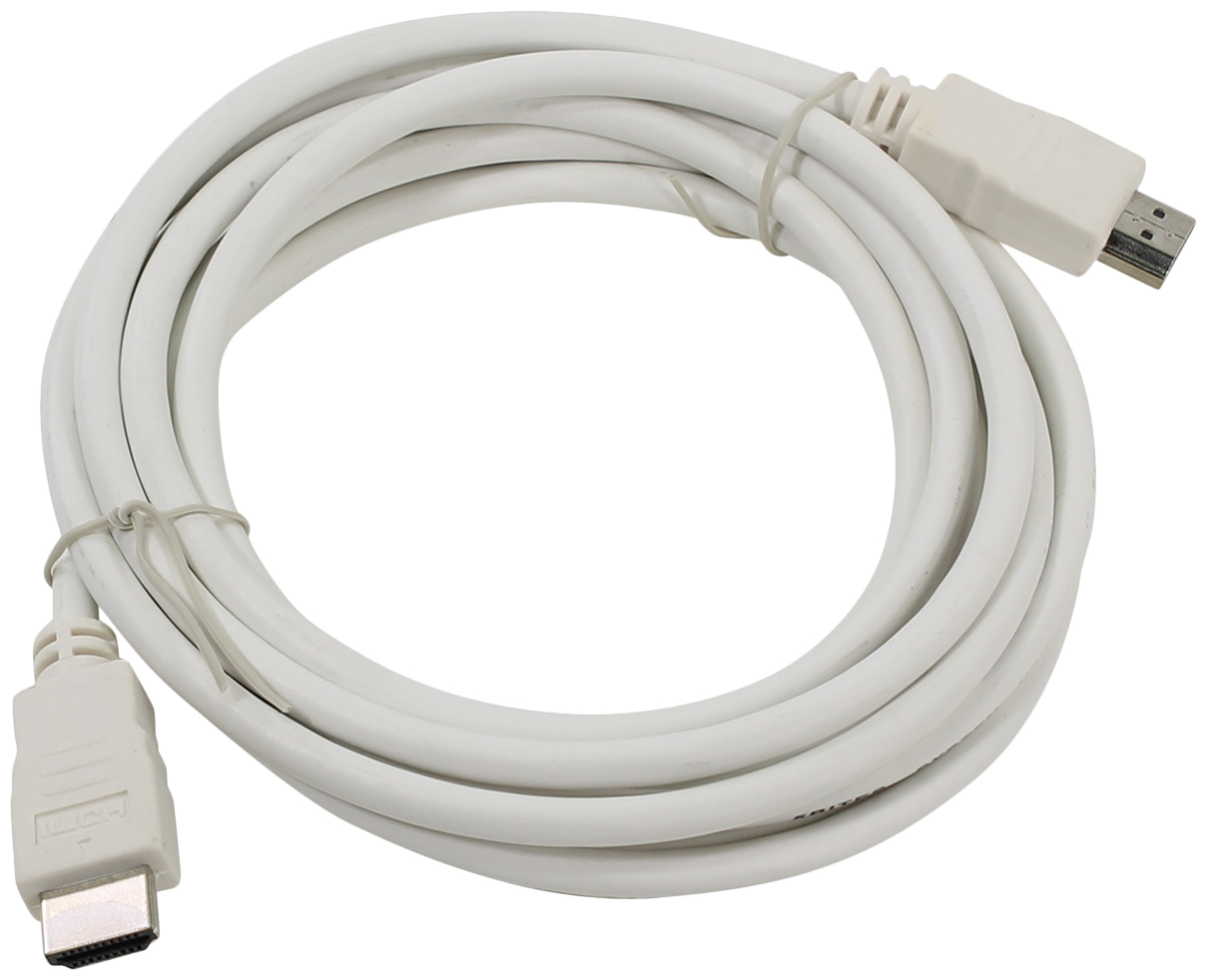 фото Кабель 5bites hdmi - hdmi, 3м white (apc-005-030wh)