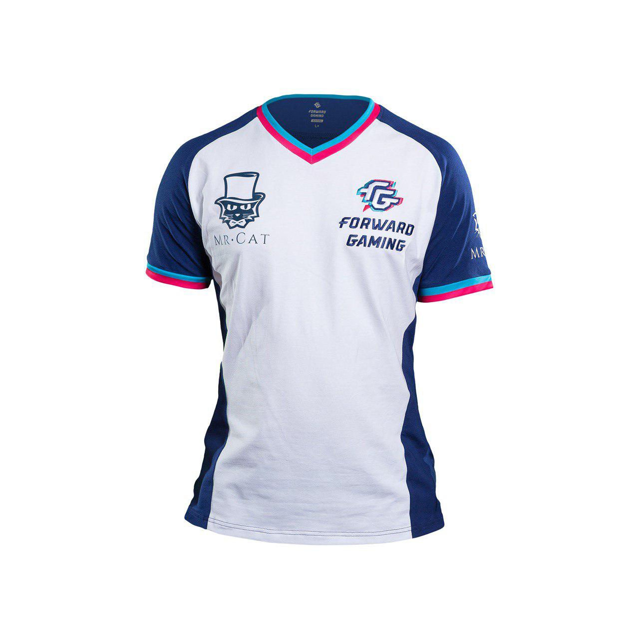 

Футболка мужская Forward Gaming FWDGJERSY белая S, FWDGJERSY
