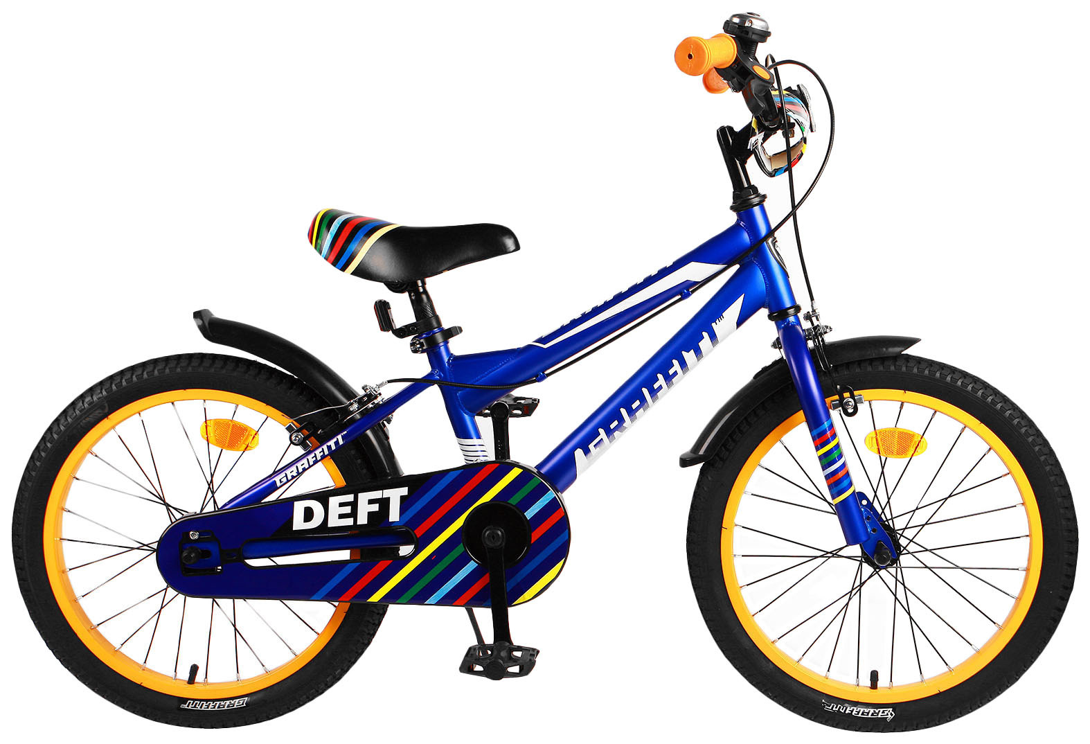 

Велосипед 18" Graffiti Deft, цвет синий Graffiti