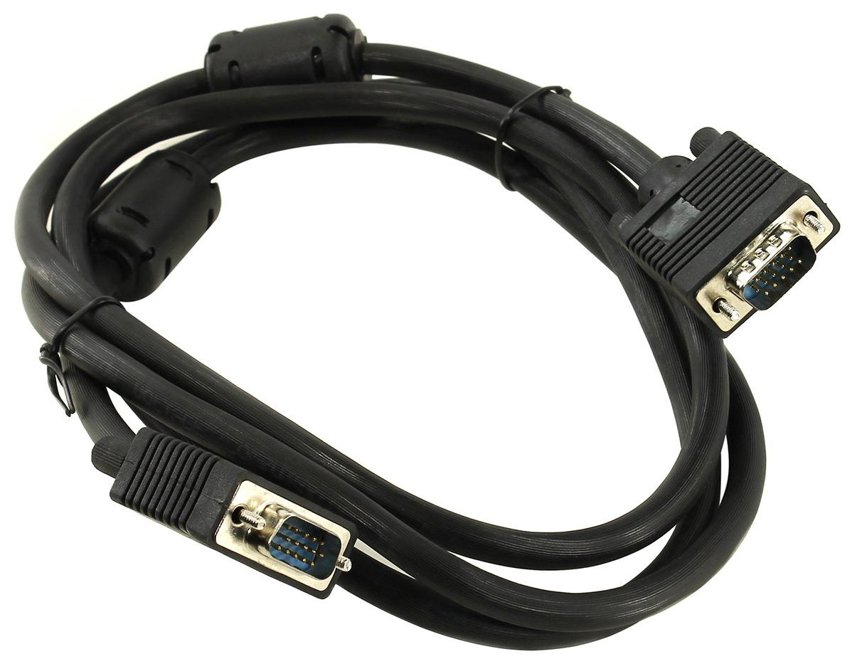 фото Кабель 5bites vga-vga, m-m 1,8м black (apc-133-018)