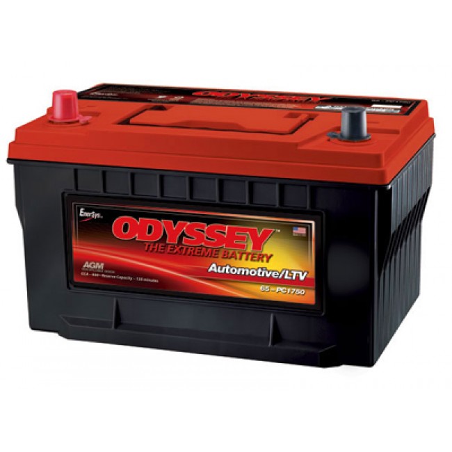 

Аккумулятор Odyssey PC1750 12В 74Ач 950CCA 300,5x182,9x190 мм Прямая (+-)