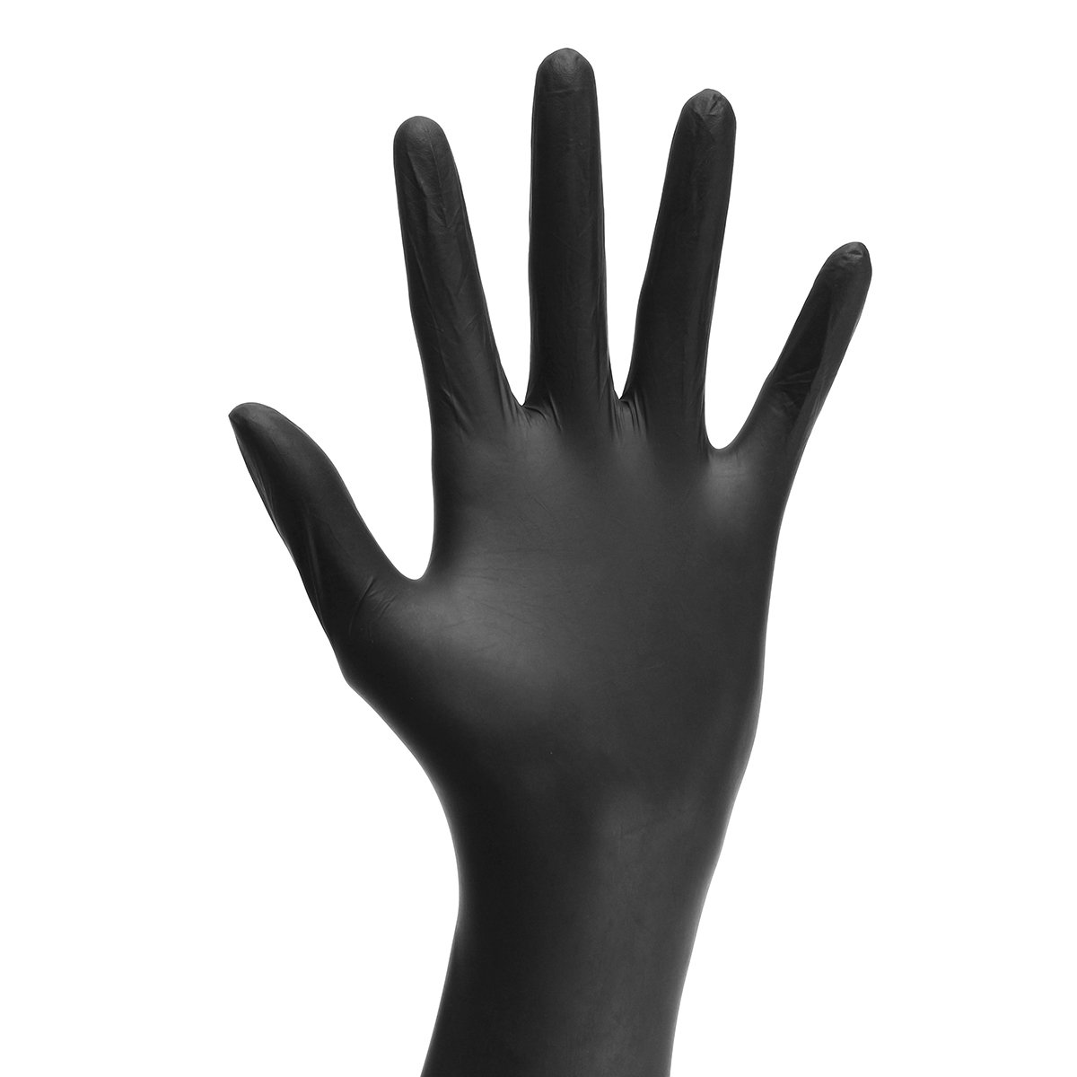 Перчатки одноразовые Okira нитриловые черные размер L 100 шт.