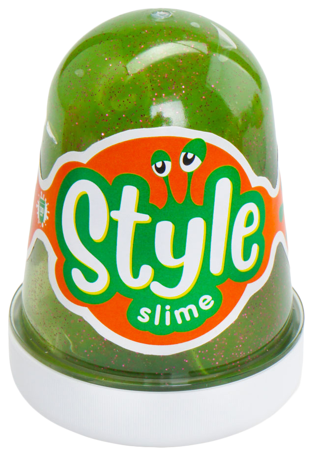 

STYLE SLIME блестящий "Зеленый с ароматом яблока", 130мл.