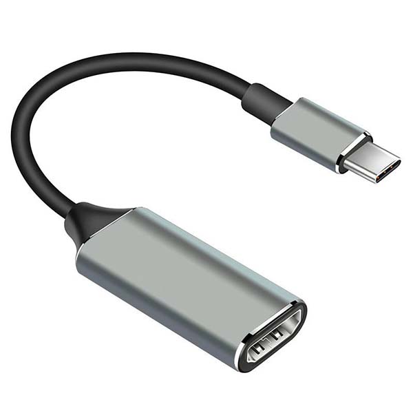 

Адаптер RED LINE USB Type-C-DisplayPort, M-F 0,12м Grey, Серый