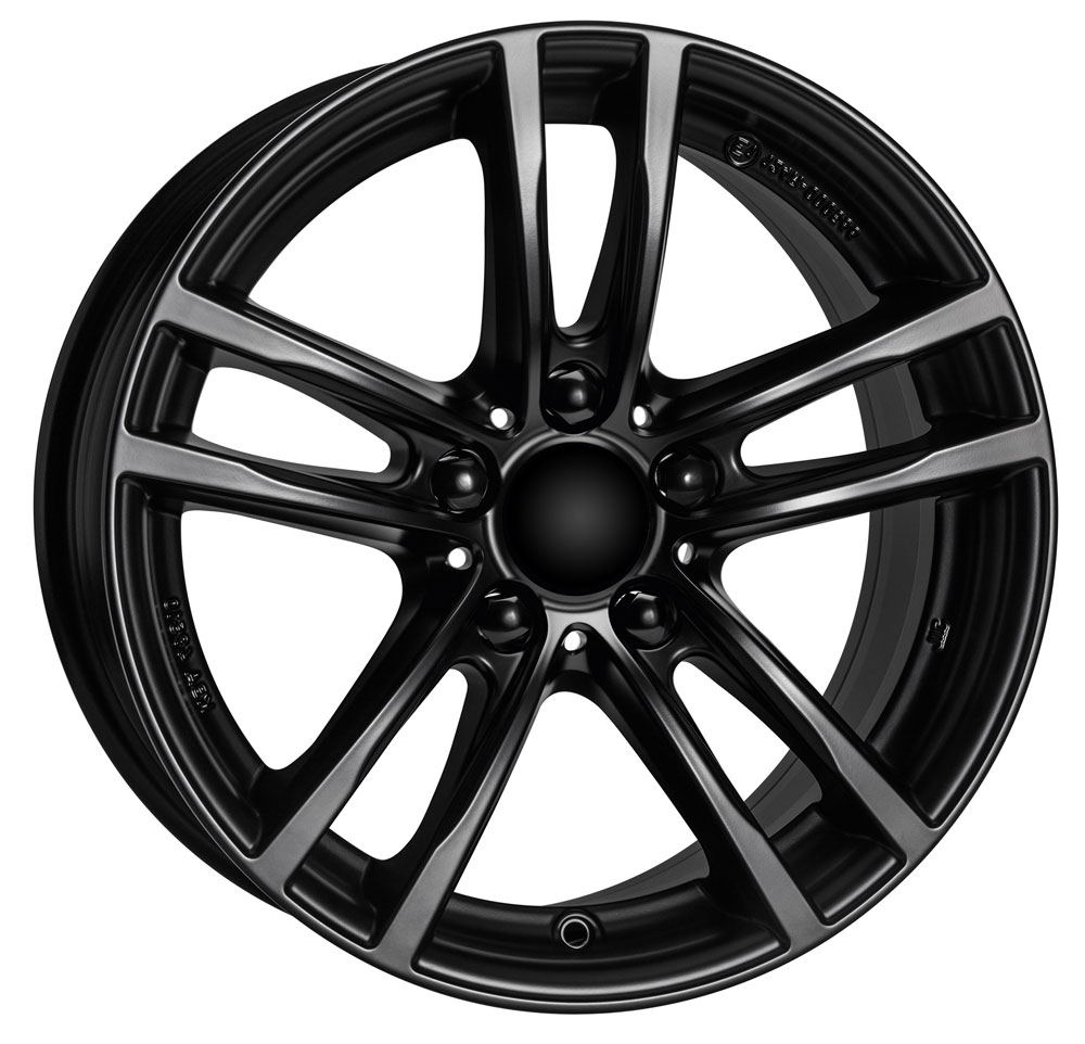 фото Колесный диск rial x10 7,5/r17 5*112 et27 d66,5 racing black x10-75727w64-5