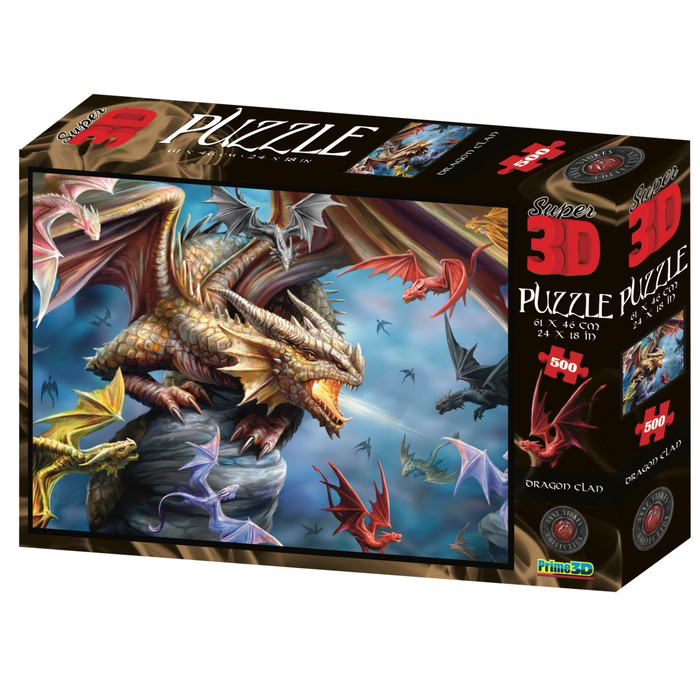 

3D-пазл Sima-land дракон 500 деталей