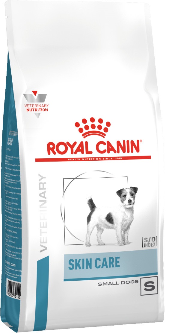 фото Сухой корм для собак royal canin skin care small s, для мелких пород, при дерматозах, 2кг