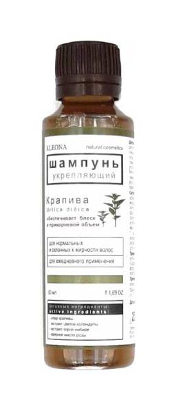 

Шампунь Kleona Mini Крапива укрепляющий 50 мл