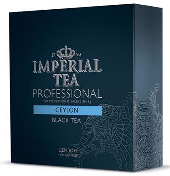 

Чай черный среднелистовой цейлон Imperial tea professional 20 пакетиков