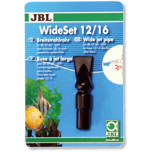 фото Jbl wideset 12/16 насадка 12/16 мм для вывода воды через сопло для фильтров cristalprofi i