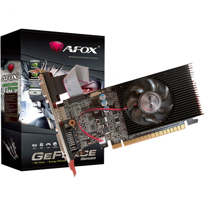 фото Видеокарта afox nvidia geforce 210 (af210-1024d2lg2-v7)