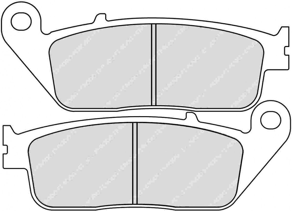 

Тормозные колодки передние/задние Ferodo FDB664P для мотоциклов