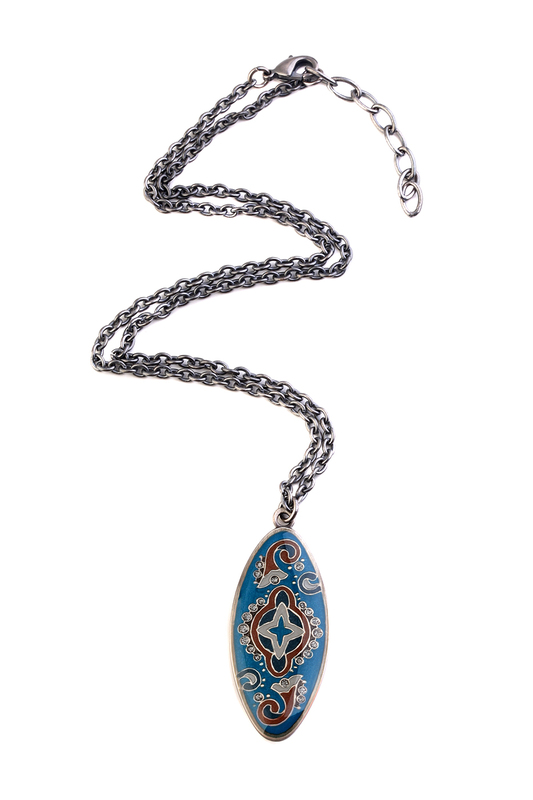 

Колье женское Clara Bijoux B74671.A, горячая эмаль, B74671.A