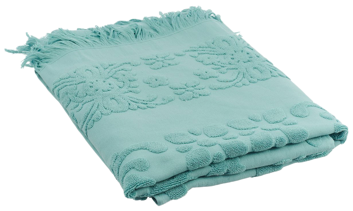 фото Банное полотенце, полотенце универсальное arya голубой
