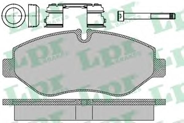 

Комплект тормозных колодок Lpr 05P1297