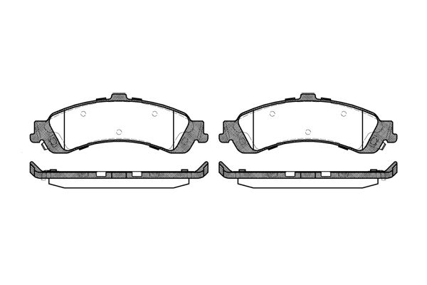 

Тормозные колодки дисковые RoadHouse 2809.02