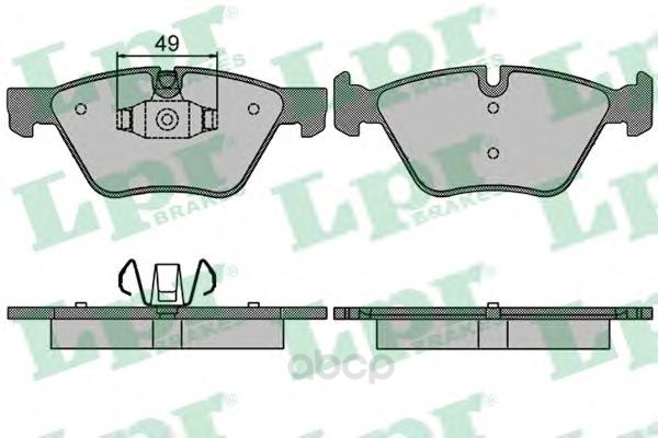 

Колодки тормозные Lpr 05P1511