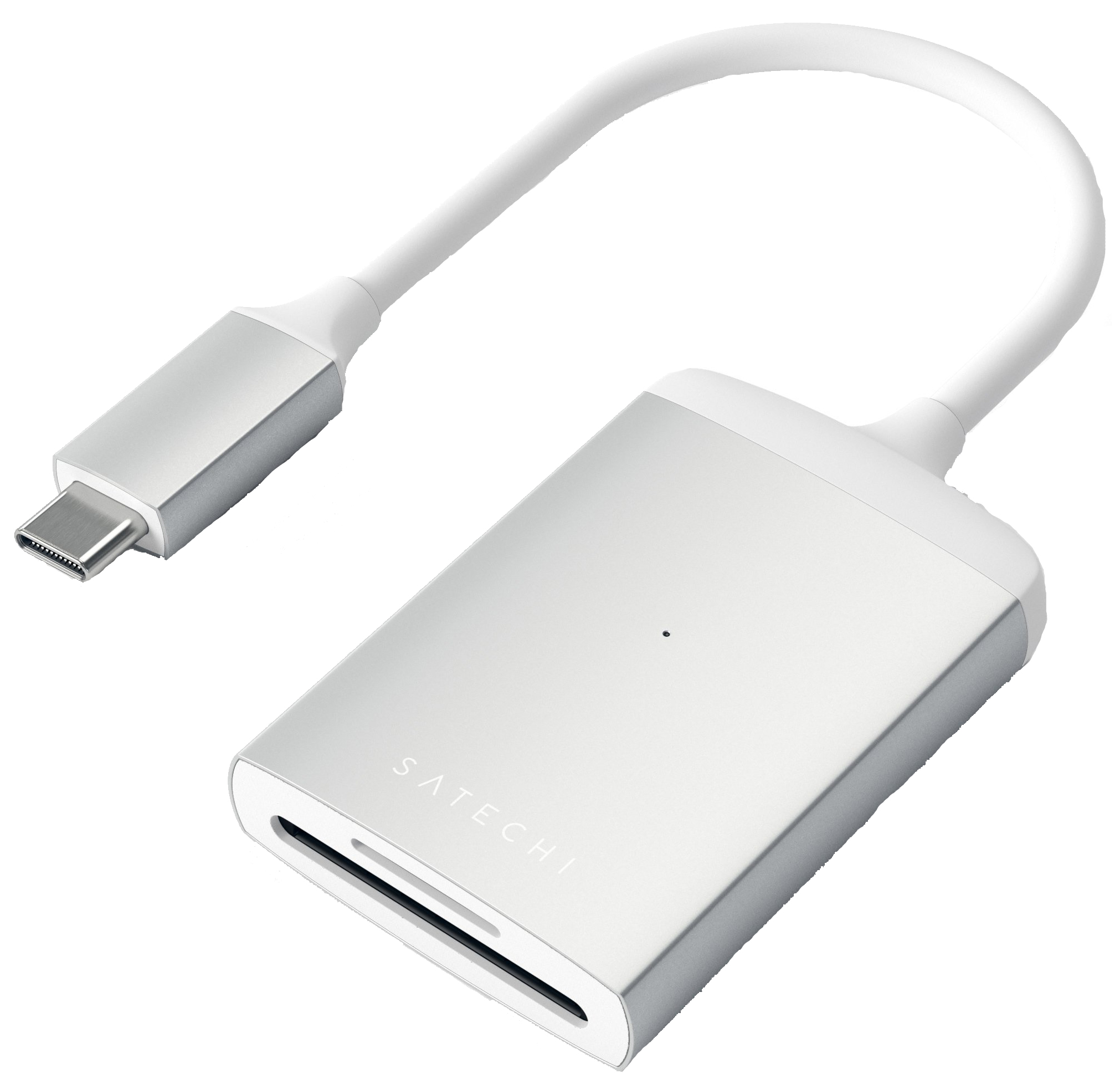 

Разветвитель для компьютера Satechi Type-C UHS-II MicroSD Card Reader ST-TCU3CRS Silver, UHS-II (ST-TCU3CRS)