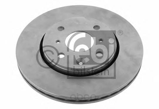 фото Тормозной диск febi передний для citroen c1/peugeot 107/toyota aygo 2005- 30636