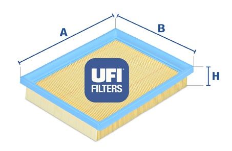 фото Фильтр воздушный двигателя ufi 30.027.00