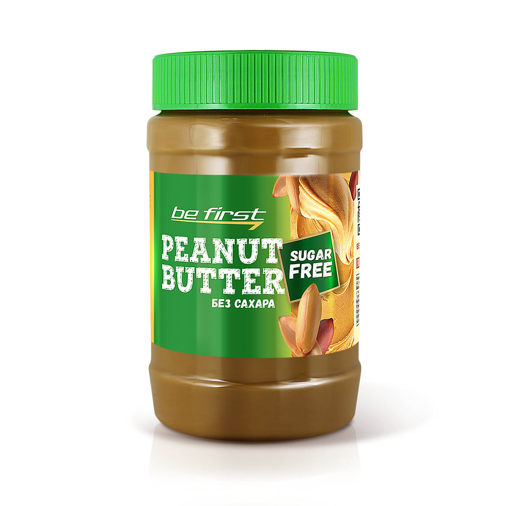 фото Арахисовая паста be first peanut butter sugar free 510 г peanut