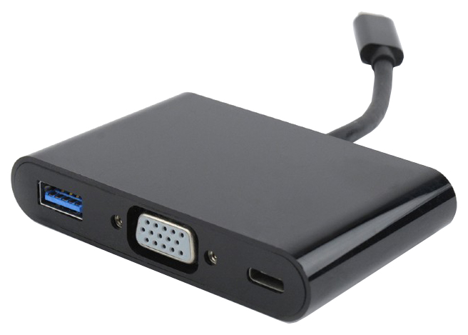 Переходник Cablexpert A-CM-VGA3in1-01