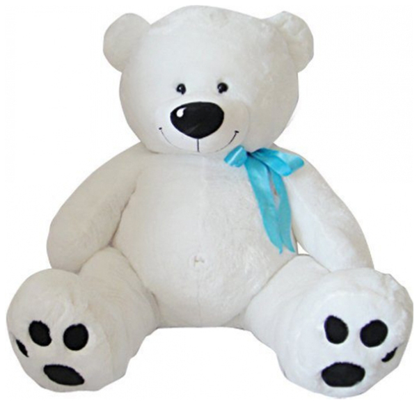 Купить Мягкая игрушка Fluffy Family Умка 60 см белый плюш 681181,