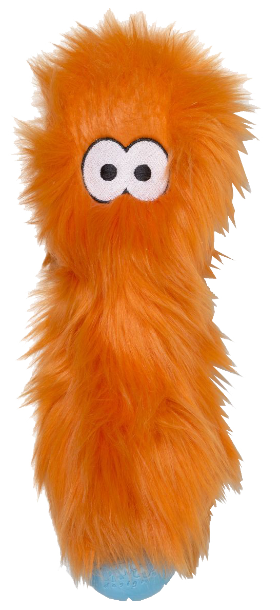 Мягкая игрушка для собак Zogoflex Rowdies Custer, оранжевый, 10 см