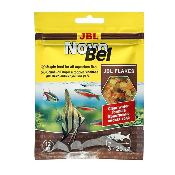 Корм для рыб JBL NovoBel, хлопья, 100 мл