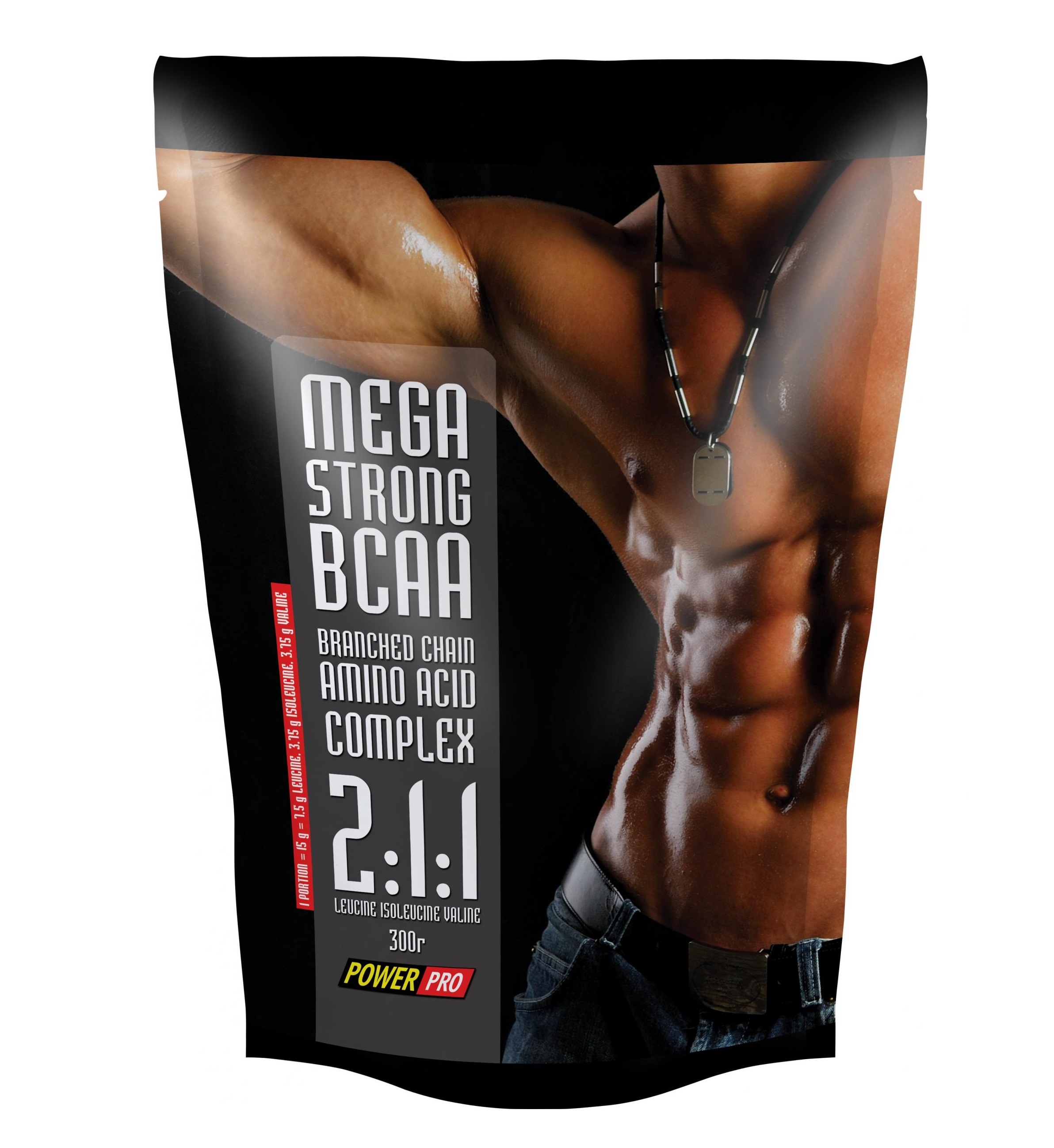 фото Powerpro bcaa mega strong 300 г без вкуса