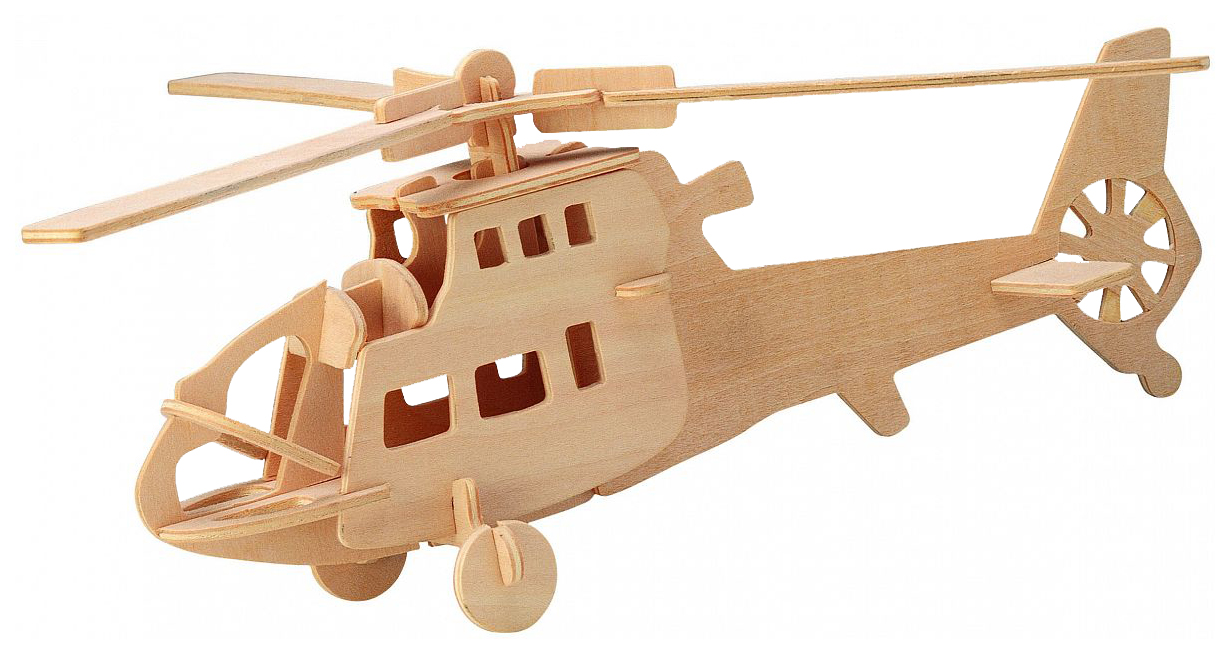 3D-пазл Wooden Toys 24 деталей