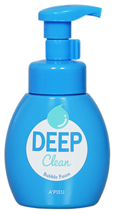 Пенка для умывания A'PIEU Deep Clean Bubble Foam 200 мл a pieu пенка для умывания deep clean с молочным протеином 130